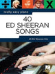 Book cover of: Really Easy Piano. By: Ed Sheeran