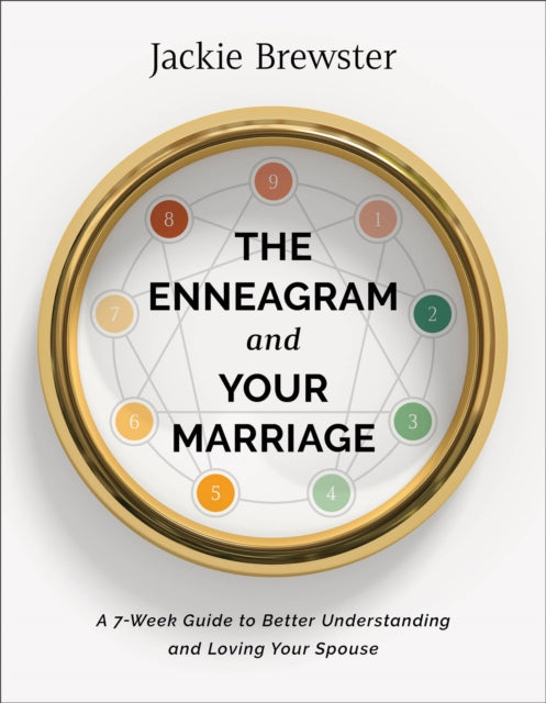 Book cover of: Enneagram and Your Marriage – A 7–Week Guide to Better Understanding and Loving Your Spouse. By: Jackie Brewster