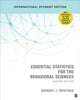 Book cover of: Essential Statistics for the Behavioral Sciences - International Student Edition. By: Gregory J. Privitera