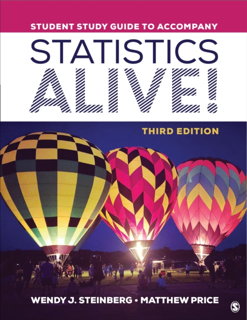 Book cover of: Student Study Guide to Accompany Statistics Alive!. By: Wendy J. Steinberg