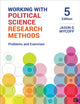 Book cover of: Working with Political Science Research Methods. By: Jason D. Mycoff