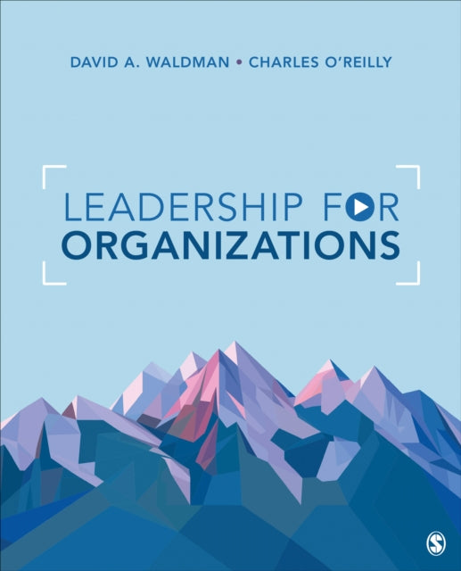 Book cover of: Leadership for Organizations. By: David A. Waldman