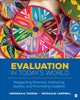 Book cover of: Evaluation in Today’s World. By: Veronica G. Thomas