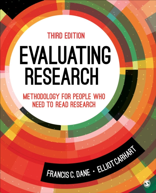 Book cover of: Evaluating Research. By: Francis C. Dane