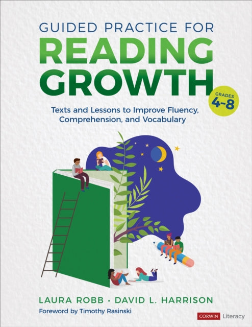 Book cover of: Guided Practice for Reading Growth, Grades 4-8. By: David L. Harrison