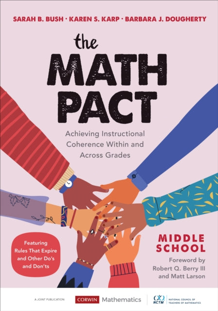 Book cover of: Math Pact, Middle School. By: Sarah B. Bush
