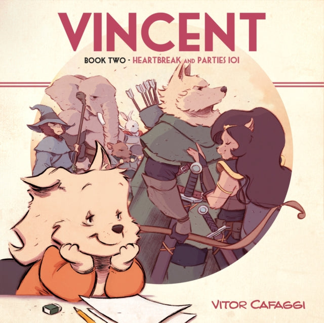 Book cover of: Vincent Book Two. By: Vitor Cafaggi