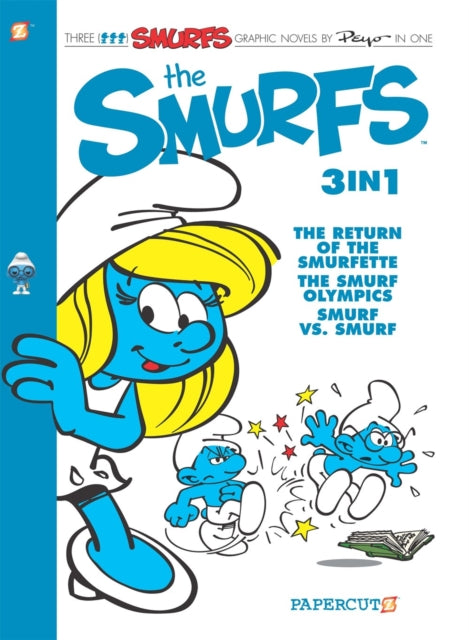 Book cover of: Smurfs 3-in-1 Vol. 4. By: Peyo