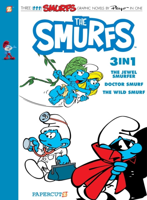 Book cover of: Smurfs 3-in-1 Vol. 7. By: Peyo