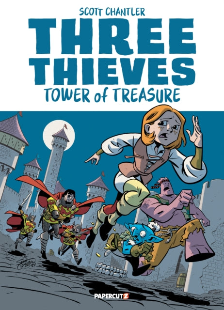 Book cover of: Three Thieves Vol. 1. By: Scott Chantler
