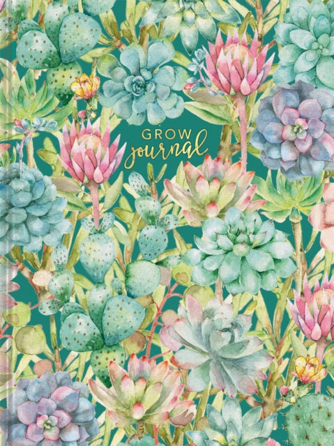 Book cover of: Grow Hardcover Journal. By: Ellie Claire