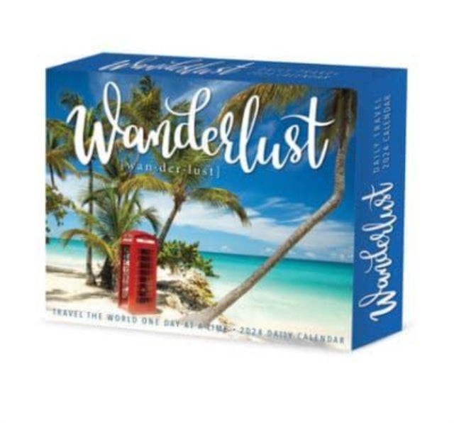 Book cover of: Wanderlust 2024 6.2 X 5.4 Box Calendar