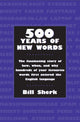 Book cover of: 500 Years of New Words