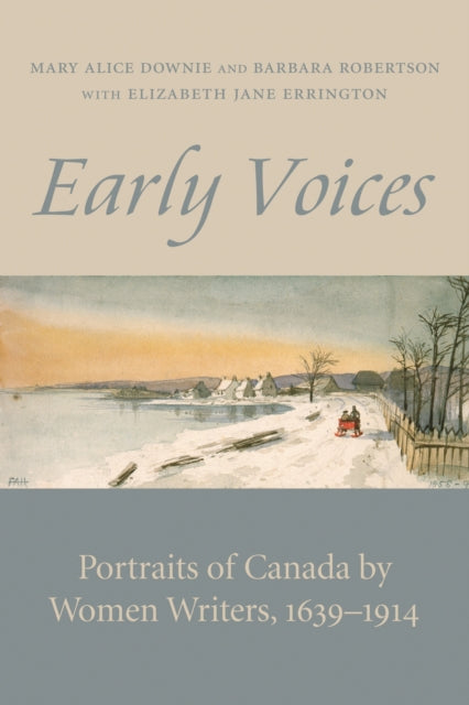 Book cover of: Early Voices. By: Mary Alice Downie