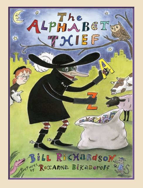 Book cover of: Alphabet Thief. By: Bill Richardson