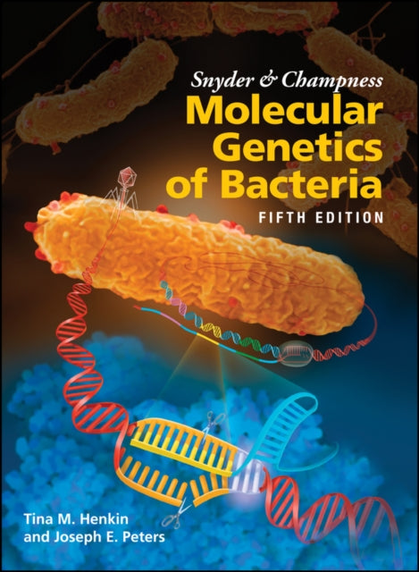 Book cover of: Snyder and Champness Molecular Genetics of Bacteria. By: Tina M. Henkin