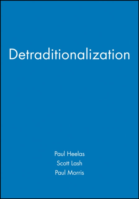 Detraditionalization