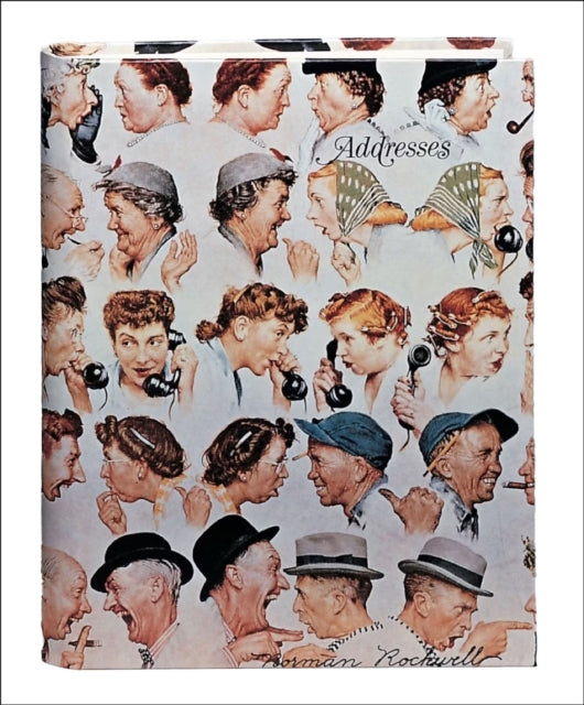 Book cover of: Norman Rockwell Address Book. By: Abbeville Press