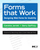 Book cover of: Forms that Work. By: Caroline Jarrett