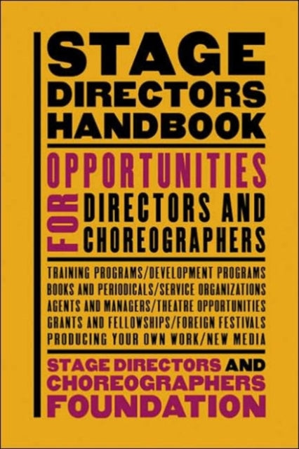 Book cover of: Stage Director's Handbook