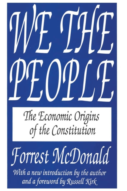 Book cover of: We the People. By: Forrest McDonald