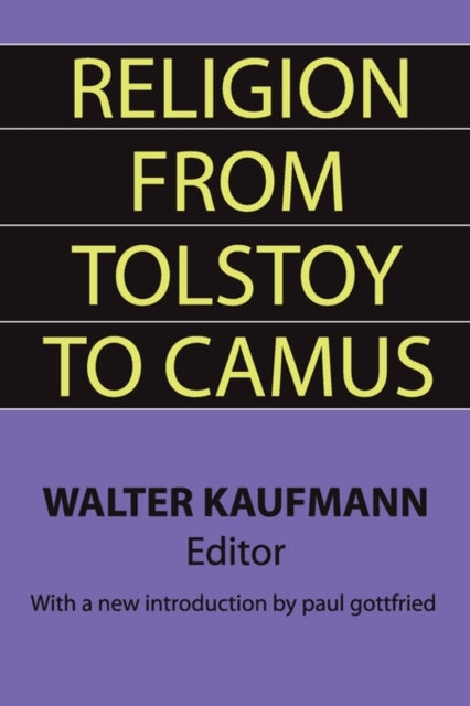 Book cover of: Religion from Tolstoy to Camus