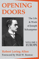 Book cover of: Opening Doors: Life and Work of Joseph Schumpeter