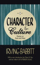 Book cover of: Character & Culture
