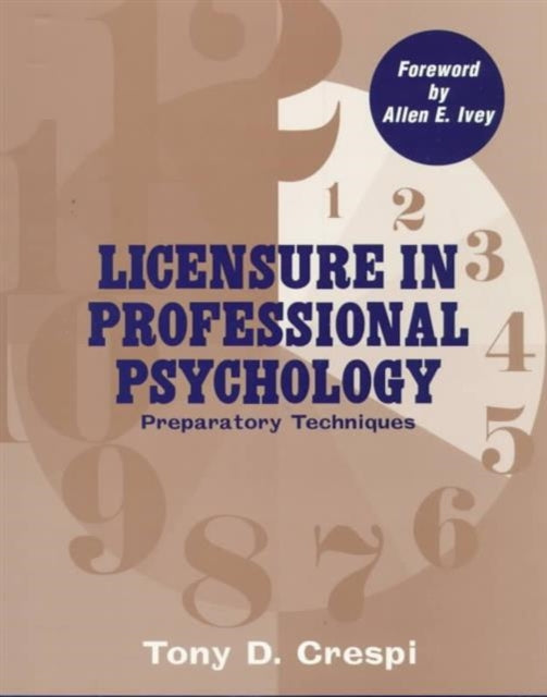 Book cover of: Licensure In Professional Psychology