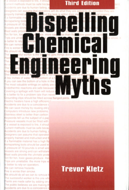 Book cover of: Dispelling chemical industry myths