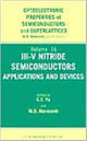 Book cover of: III-V Nitride Semiconductors. By: Edward T. Yu
