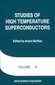 Book cover of: Studies of High Temperature Superconductors. By: Anant Narlikar