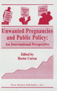 Book cover of: Unwanted Pregnancies & Public Policy. By: Hector Correa