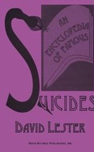 Book cover of: Encyclopedia of Famous Suicides