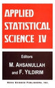 Book cover of: Applied Statistical Science IV