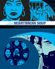 Book cover of: Love and Rockets: Heartbreak Soup. By: Gilbert Hernandez
