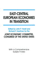 Book cover of: East-Central European Economies in Transition