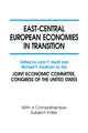 Book cover of: East-Central European Economies in Transition
