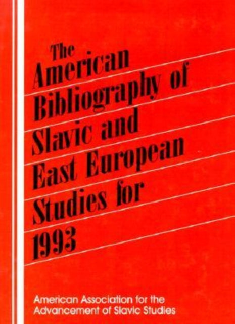 Book cover of: American Bibliography of Slavic and East European Studies. By: Patt Leonard