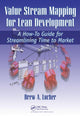 Book cover of: Value Stream Mapping for Lean Development. By: Drew Locher