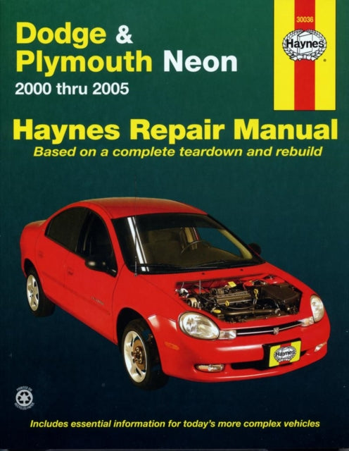 Book cover of: Dodge & Plymouth Neon (2000-2005) Haynes Repair Manual (USA). By: Haynes Staff