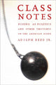 Book cover of: Class Notes. By: Adolph L. Reed
