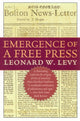Book cover of: Emergence of a Free Press