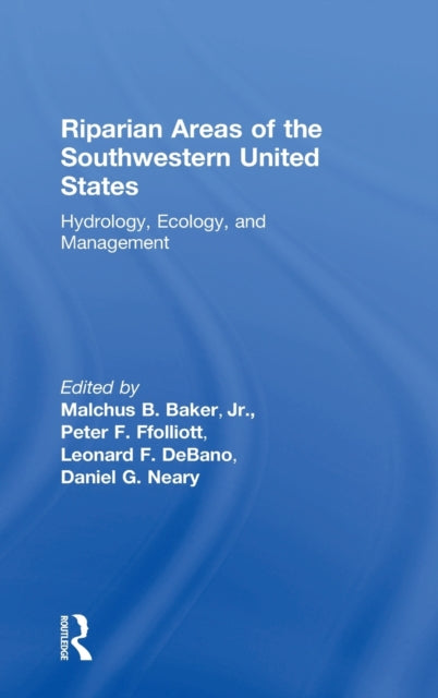 Book cover of: Riparian Areas of the Southwestern United States