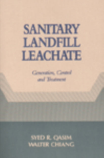 Book cover of: Sanitary Landfill Leachate