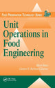 Book cover of: Unit Operations in Food Engineering. By: Albert Ibarz