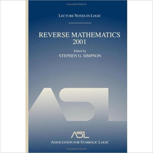 Reverse Mathematics 2001