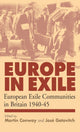 Book cover of: Europe in Exile