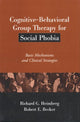 Book cover of: Cognitive-Behavioral Group Therapy for Social Phobia. By: Richard G. Heimberg