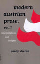 Book cover of: Modern Austrian Prose. By: Dvorak